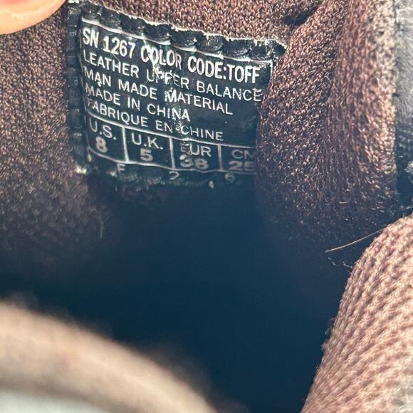 VTG y2k Women's Dark Brown Leather Skechers Chunky Platform Oxford Jammers Sz 8M - Picture 7 of 8